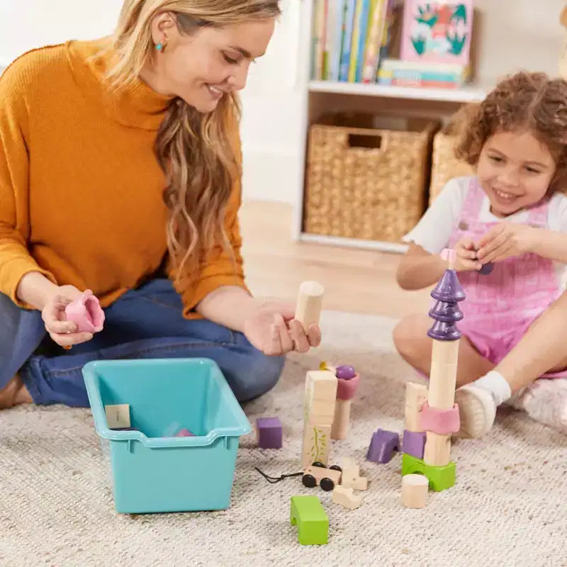 Armadio portacontenitori a 12 scomparti 3x4 con 15 contenitori, per aula bambini