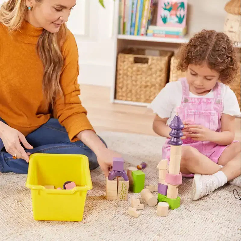 Armadio portacontenitori a 12 scomparti 3x4 con 15 contenitori, per aula bambini