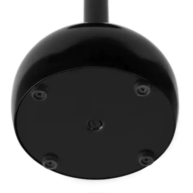 Tavolino da divano rotondo in metallo - Nero/Oro - Per 1