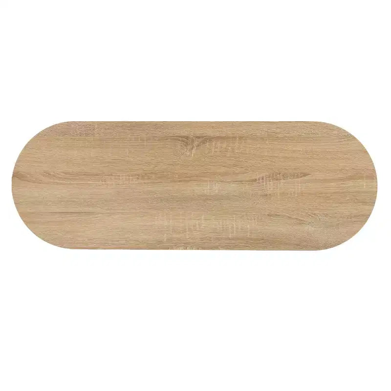 Carrello bar a 3 ripiani in ferro naturale e MDF con portabicchieri