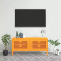Mobile TV in Acciaio Giallo Senape – Adatto per TV fino a 45"